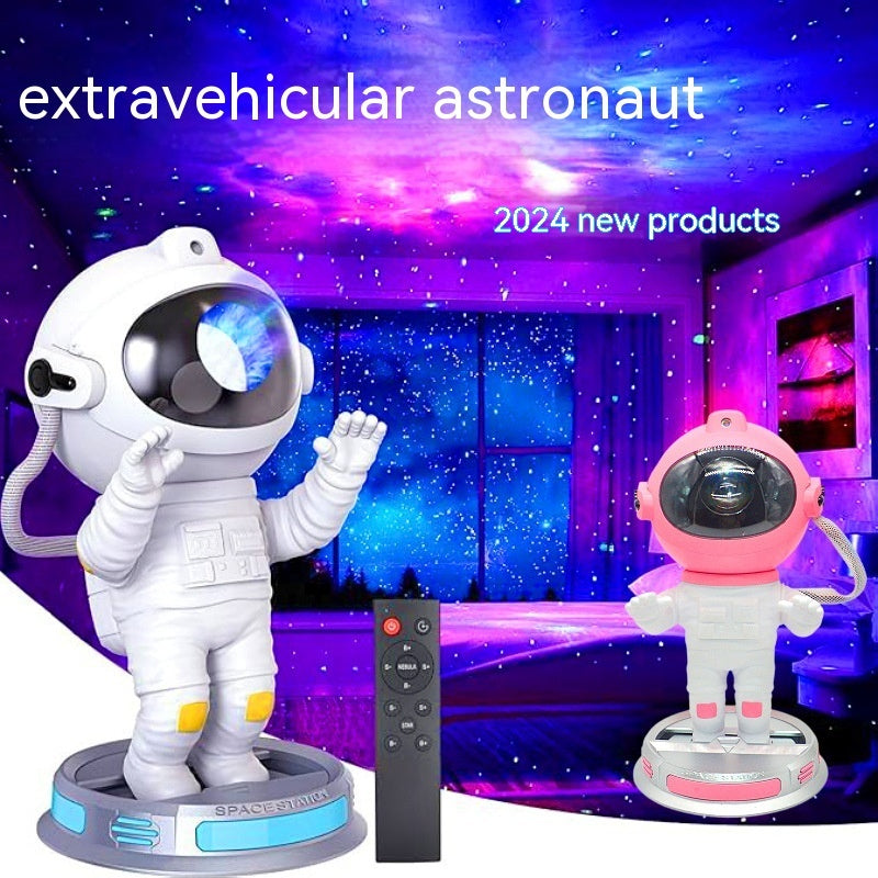 Exit Astronaut Starlight Projector Lamp with Northern Lights Effect for Bedroom Decor