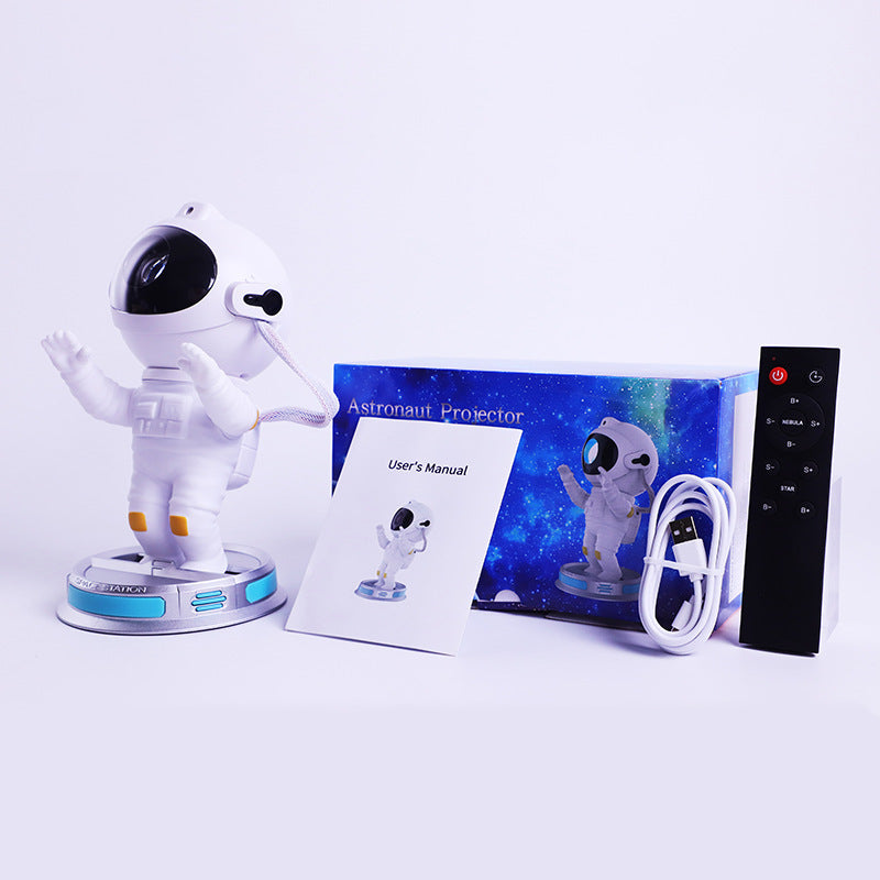 Exit Astronaut Starlight Projector Lamp with Northern Lights Effect for Bedroom Decor