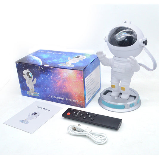 Exit Astronaut Starlight Projector Lamp with Northern Lights Effect for Bedroom Decor

